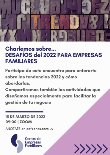 Desafíos 2022 para las Empresas Familiares