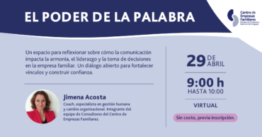 Webinar | El Poder de la Palabra