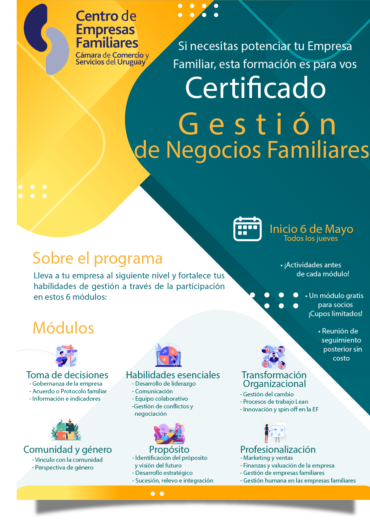 Certificado en Gestión de Negocios Familiares