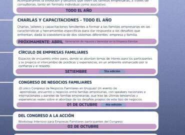 Agenda de actividades 2026